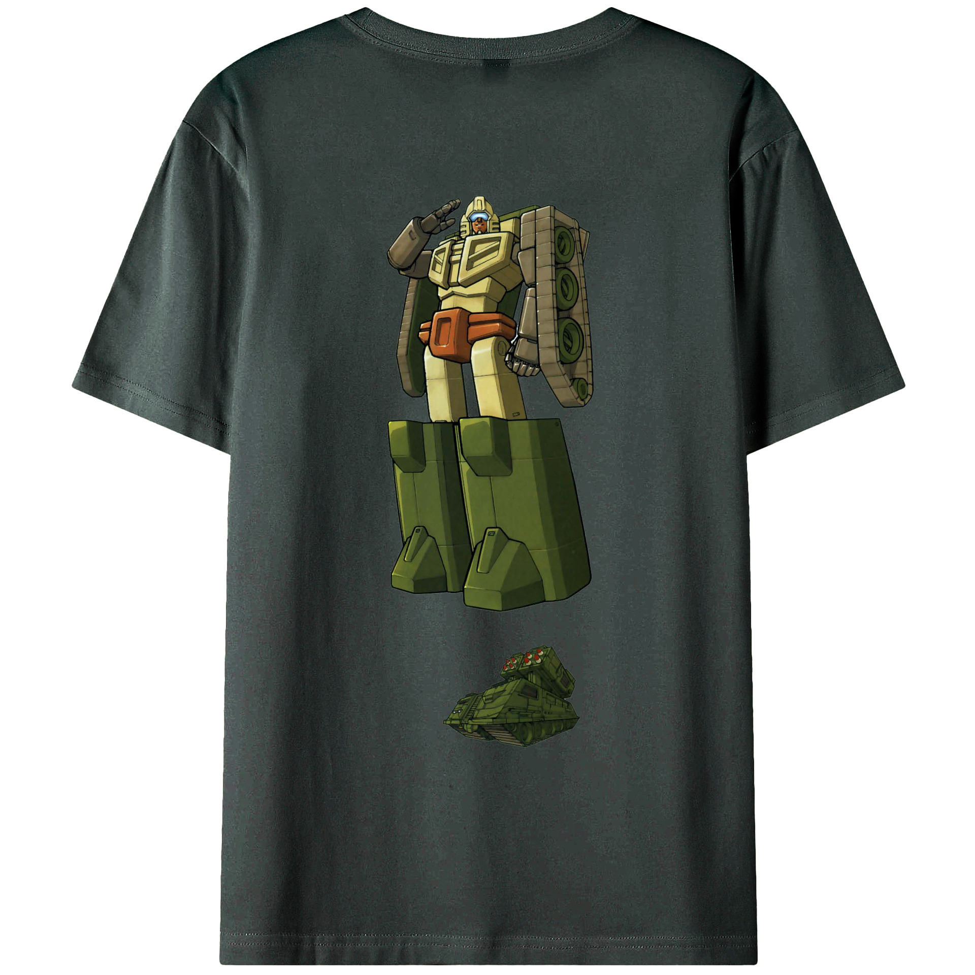 （画像用）  綿100％ メンズ半袖Tシャツ（バックプリント） 通気性